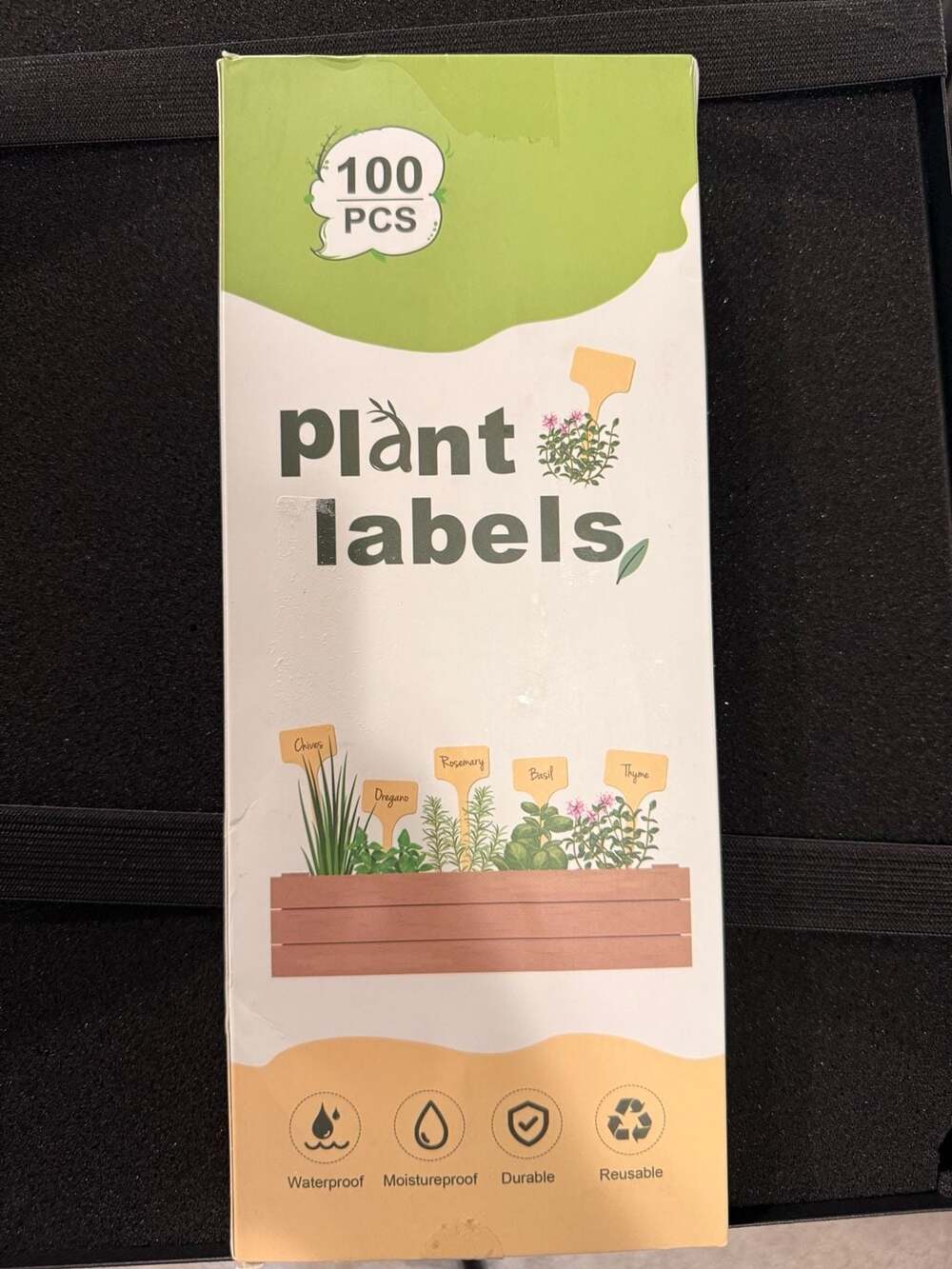 100 Pcs Plant Labels Waterproof Garden Signs
